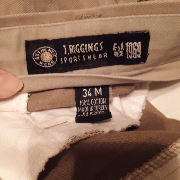 MEN'S J.RIGGINGS KHAKIS - Picture 2 of 2
